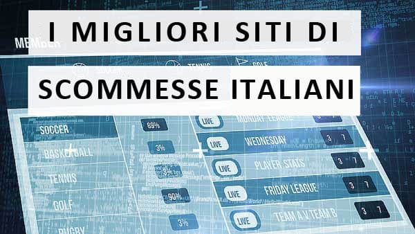 Top 10 migliori siti di scommesse italiani bonus for I migliori siti di design