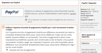 Bonus Benvenuto Casino Live