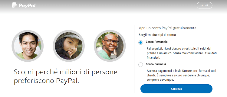 PayPal_registrazione