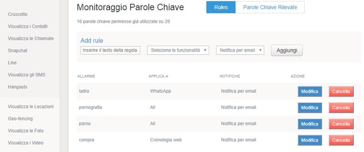 mspy_monitoraggio_parole-chiave