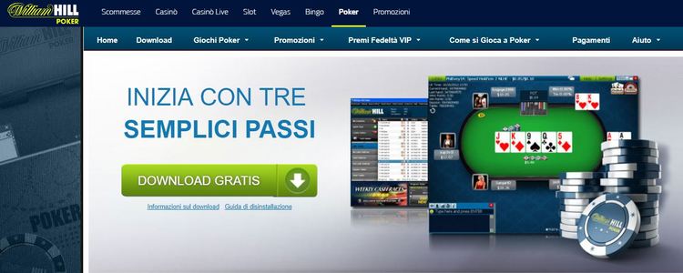 william hill casino poker