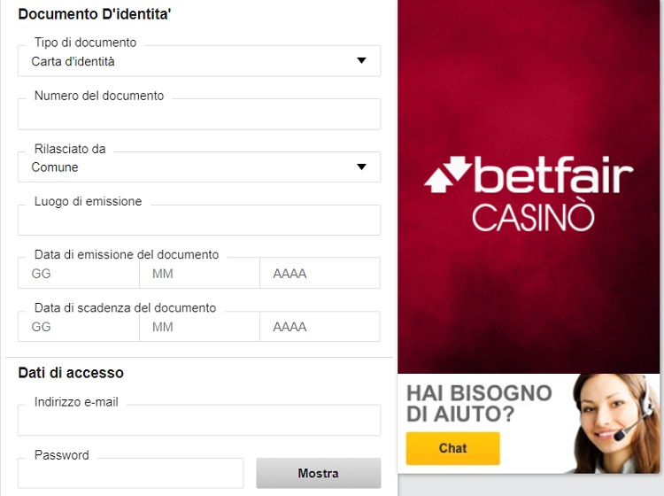 registrazione-betfair