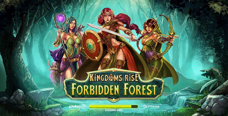 kingdoms_rise_forbidden_forest_slot_logo