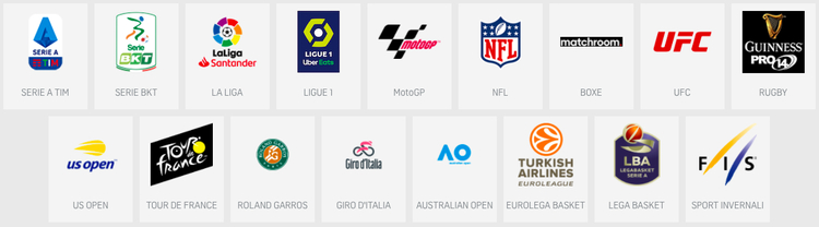 tutti i campionati disponibili su dazn