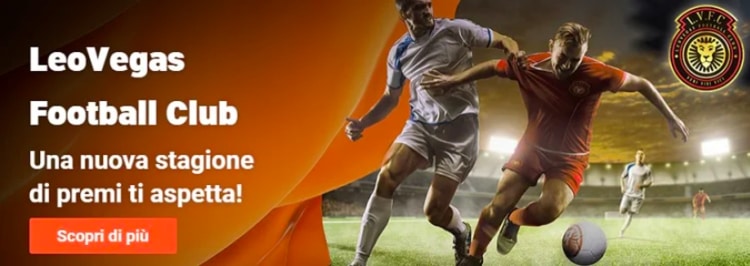 promozioni calcio leovegas