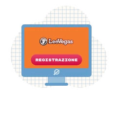 registrazione su leovegas