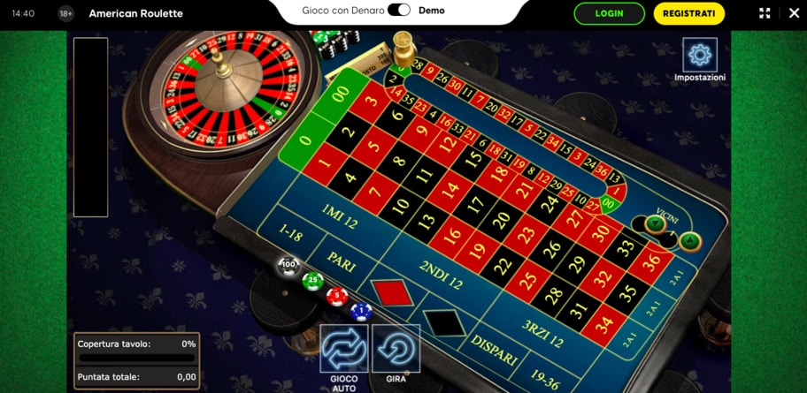 american roulette 888casino