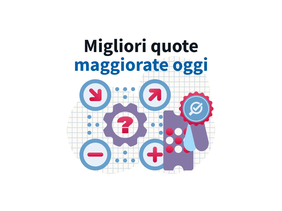Quote maggiorate oggi, le migliori sui bookmaker