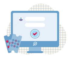 scelta di username e password