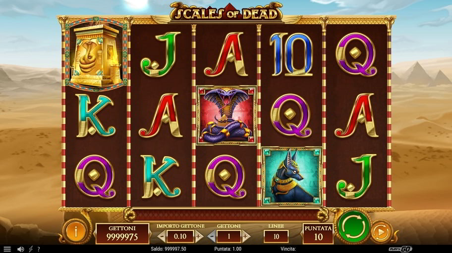 La slot gemella di Book of Dead: Scales of Dead