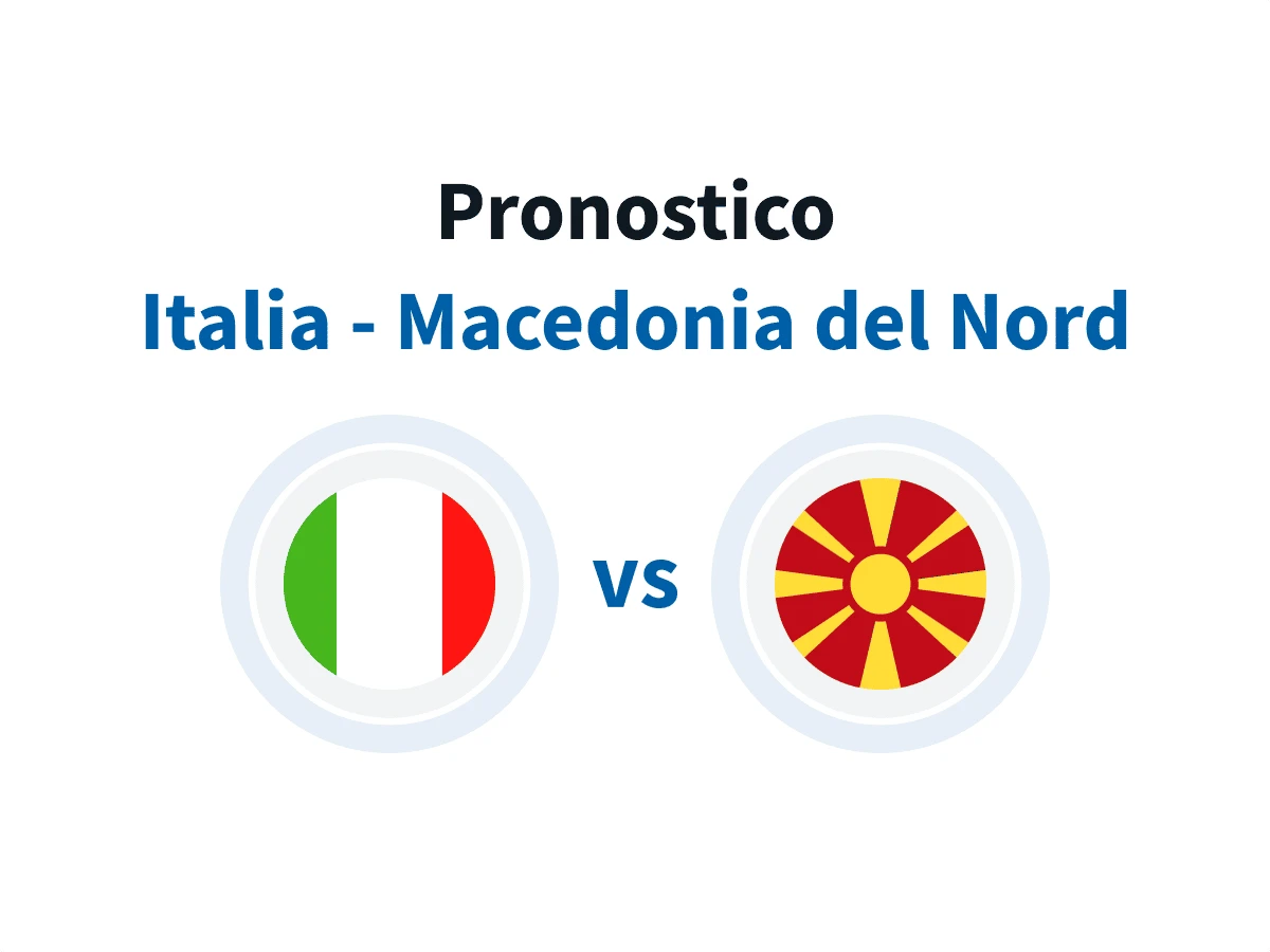 Pronostico Italia – Macedonia del Nord del 17 novembre 2023