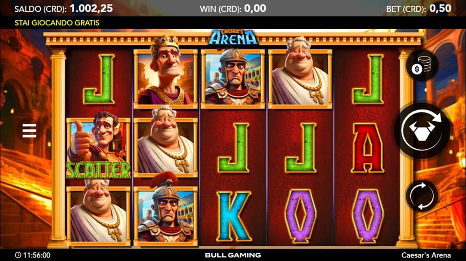 Caesar's Arena slot