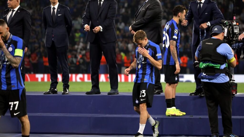 La finale persa dall'Inter contro il manchester City in Champions League 2022-2023