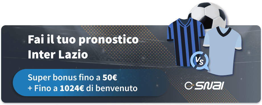 Fai il tuo pronostico Inter Lazio del 18 Maggio 2025