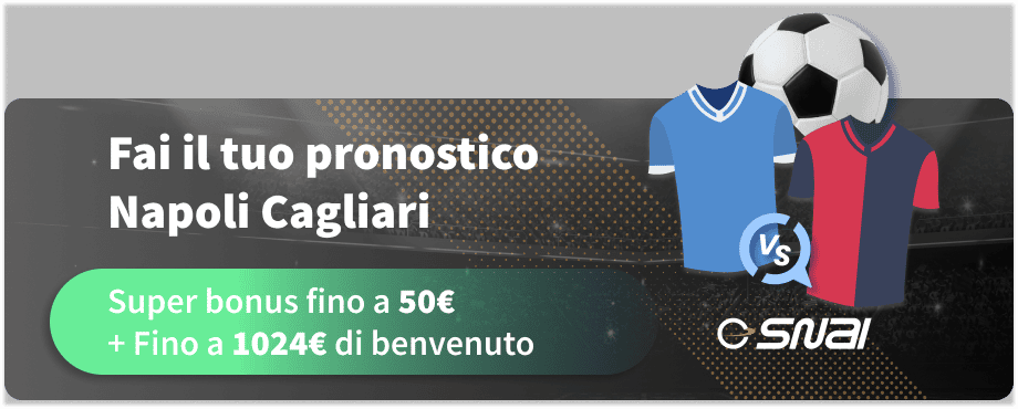 Fai il tuo Pronostico Napoli Cagliari del 23/05/2025