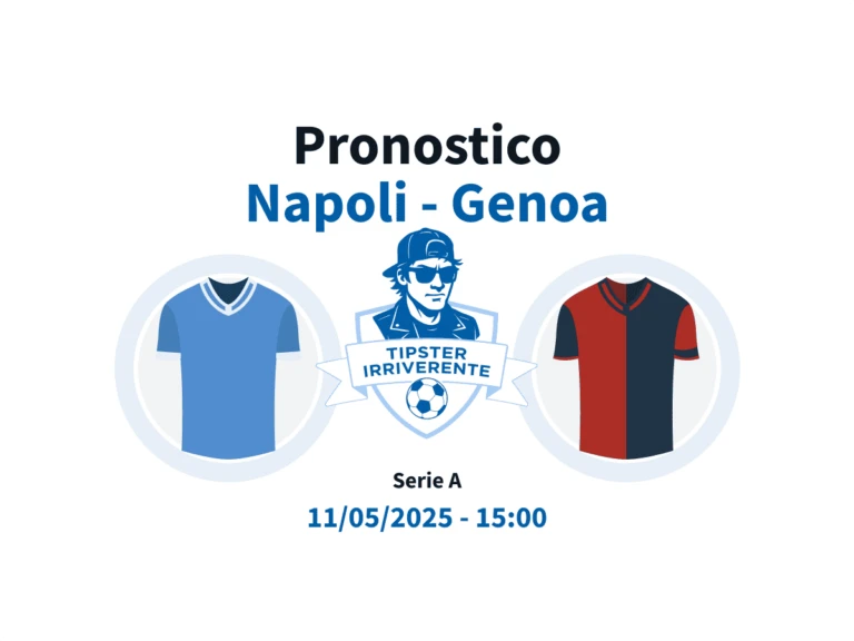 Pronostico Napoli Genoa 11 Maggio 2025 Serie A