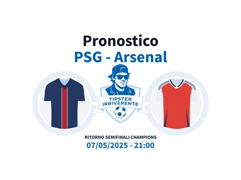 Pronostico PSG Arsenal 7 Maggio 2025