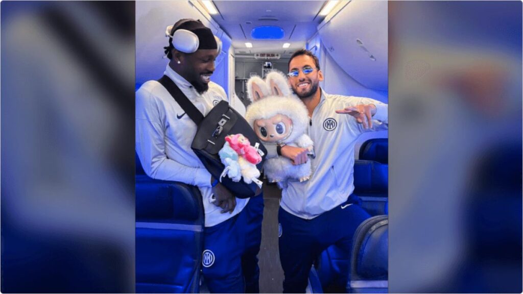 Tutti pazzi per i Labubu, anche nel mondo dello sport