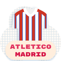 Atletico Madrid maglia della squadra
