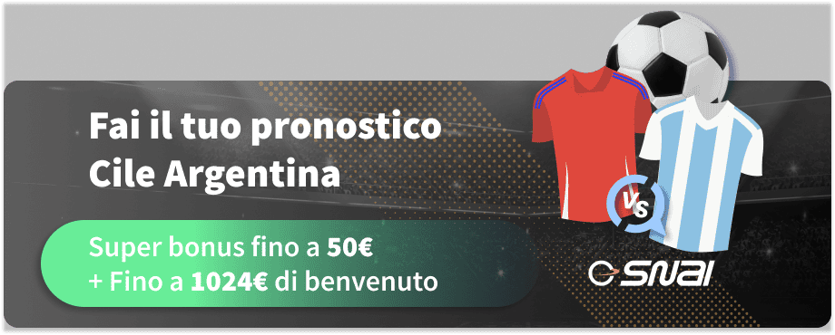 Fai il tuo pronostico Cile Argentina