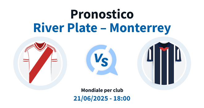 Pronostico River Plate Monterrey del 21/06/2025
