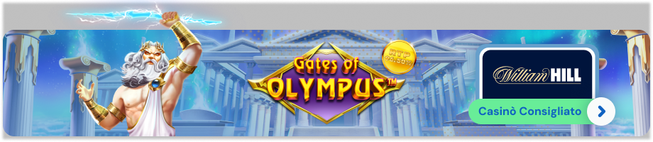 Dove giocare alla slot Gates of Olympus