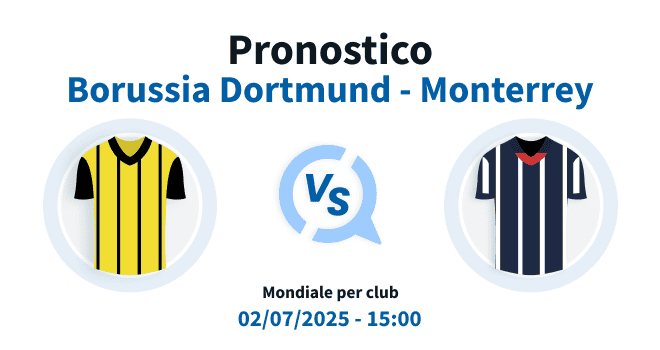 Pronostico Borussia Dortmund Monterrey