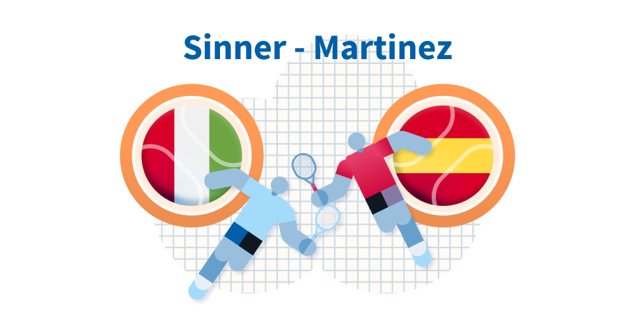 Pronostico Sinner - Martinez