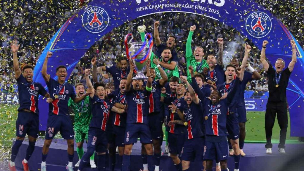 PSG vince contro l'Inter per 5-0 nell'ultima finale di Champions League