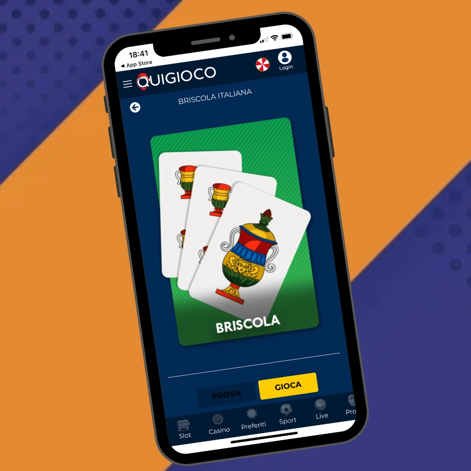 Briscola a soldi veri Quigioco