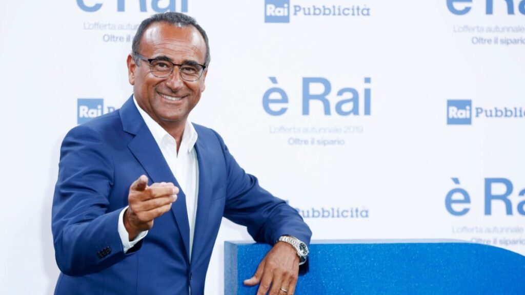 Carlo Conti, conduttore e Direttore Artistico di Sanremo