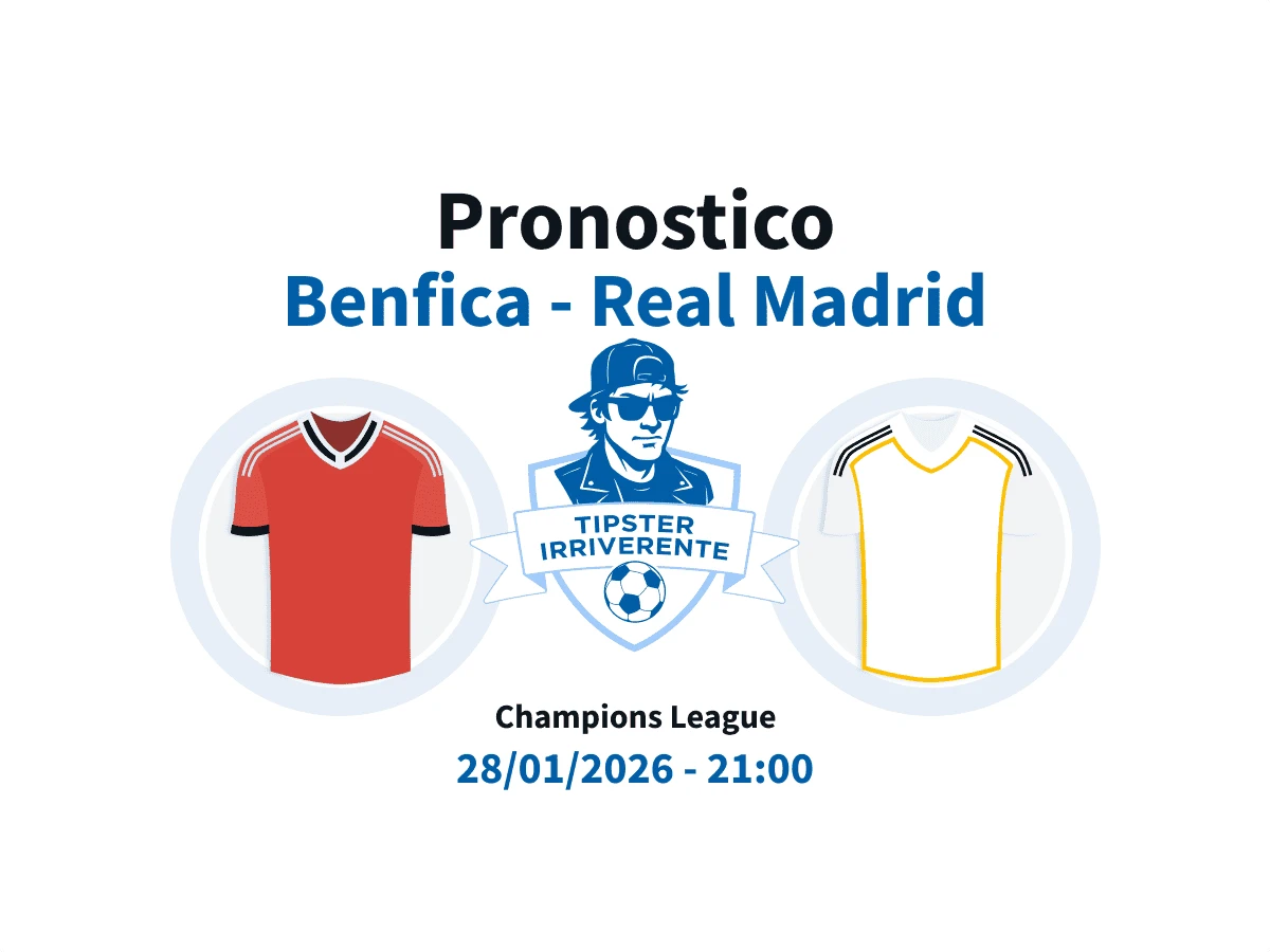 Pronostico irriverente Benfica Real