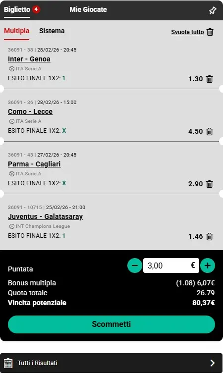 Gioca la bolletta con Pokerstars