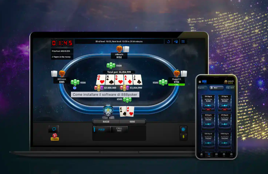 888poker APP per Android e iOS