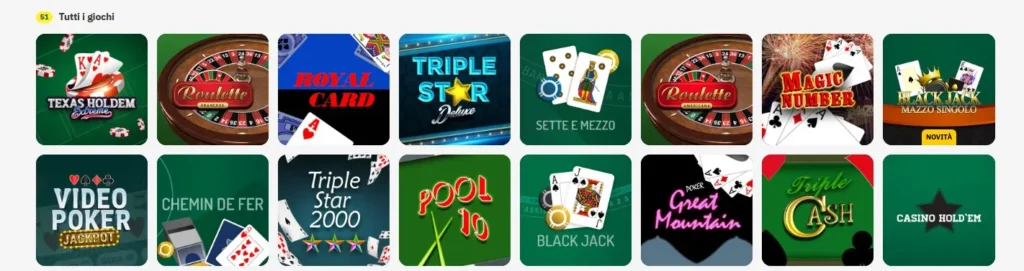 Gioca con il casino di Lottomatica