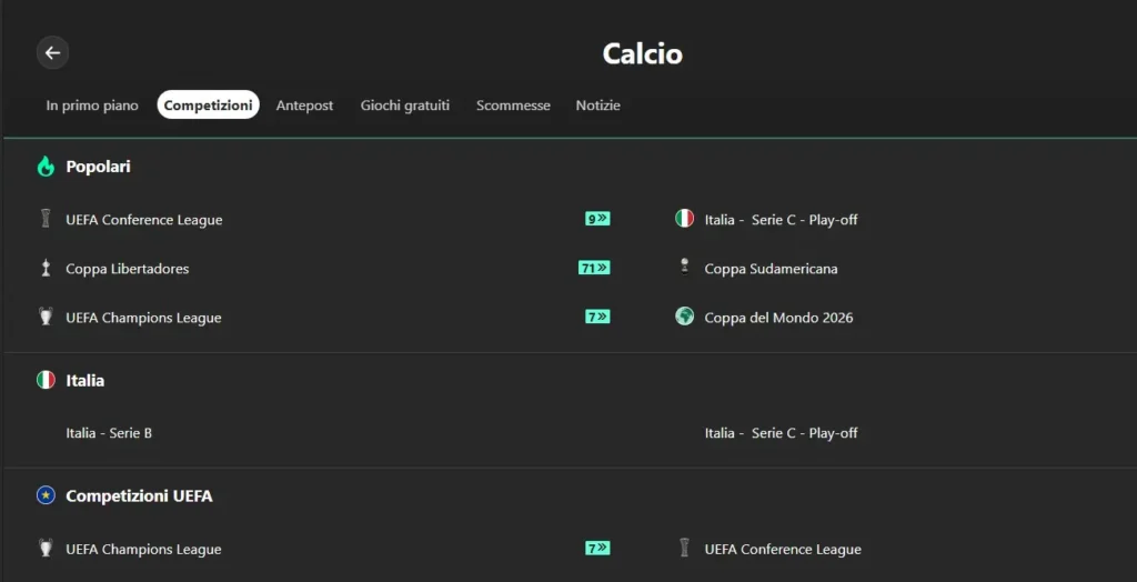 bet365 schedina calcio