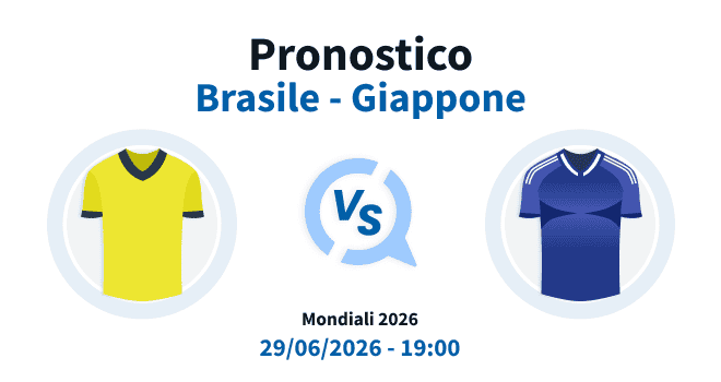 Pronostico Brasile Giappone