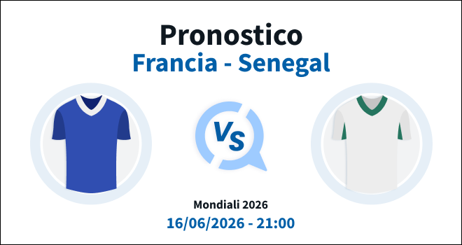 Pronostico Francia senegal