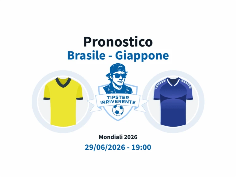 Pronostico Irriverente Brasile Giappone