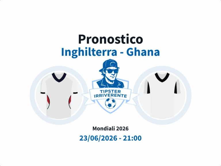 Pronostico Inghilterra ghana