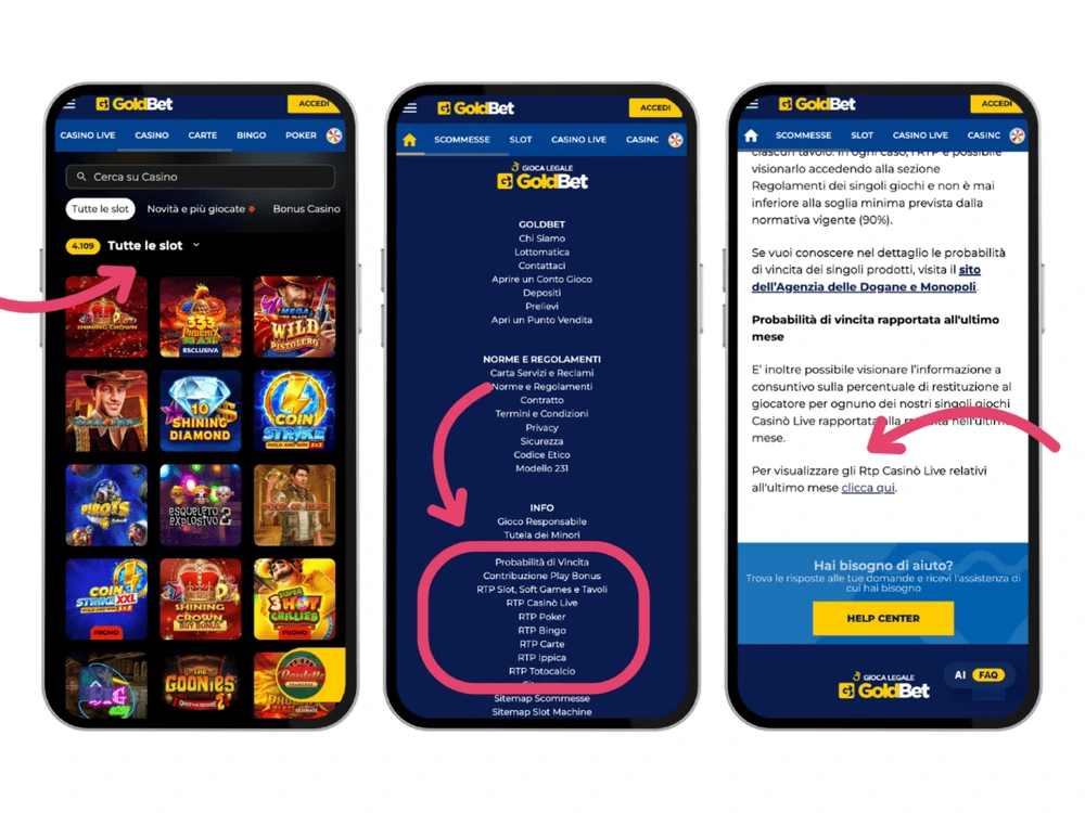 Miglior casino online Goldbet
