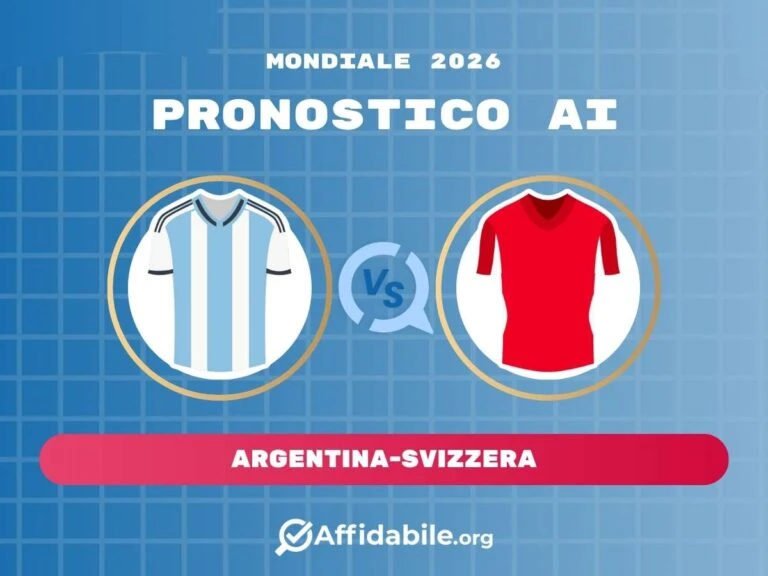 Argentina-Svizzera pronostico IA