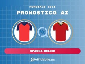 Spagna-Belgio pronostico IA
