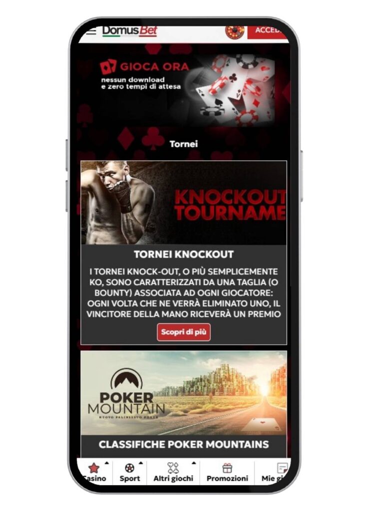 Domusbet pokermobile