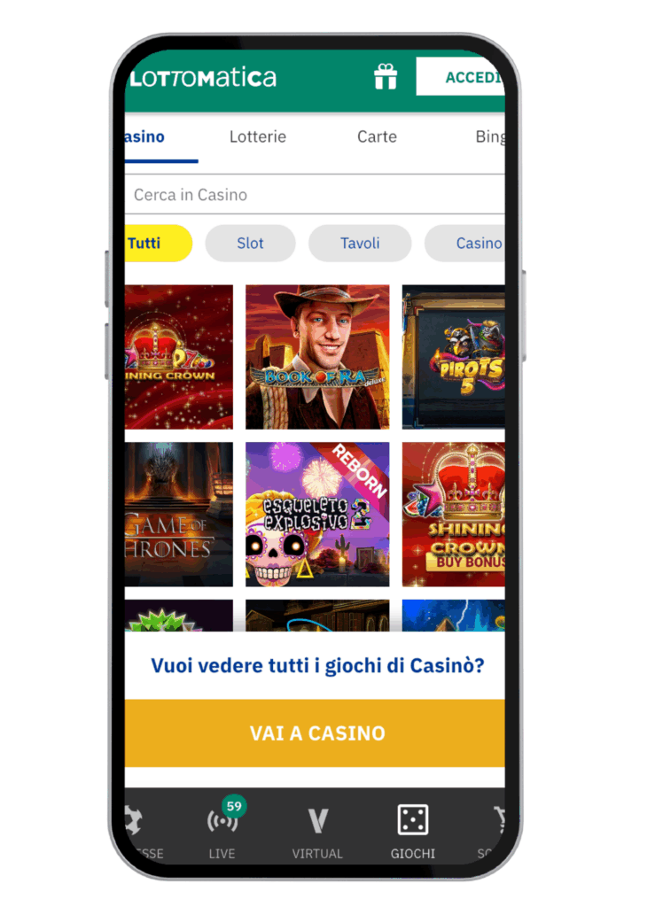 Lottomatica casino