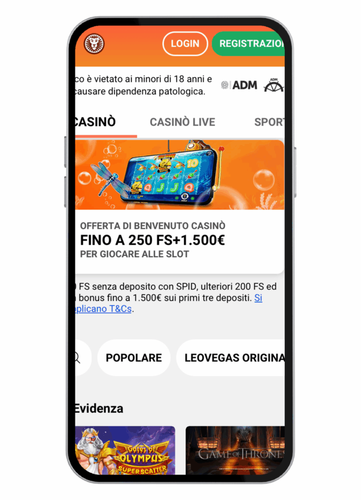 leovegas bonus