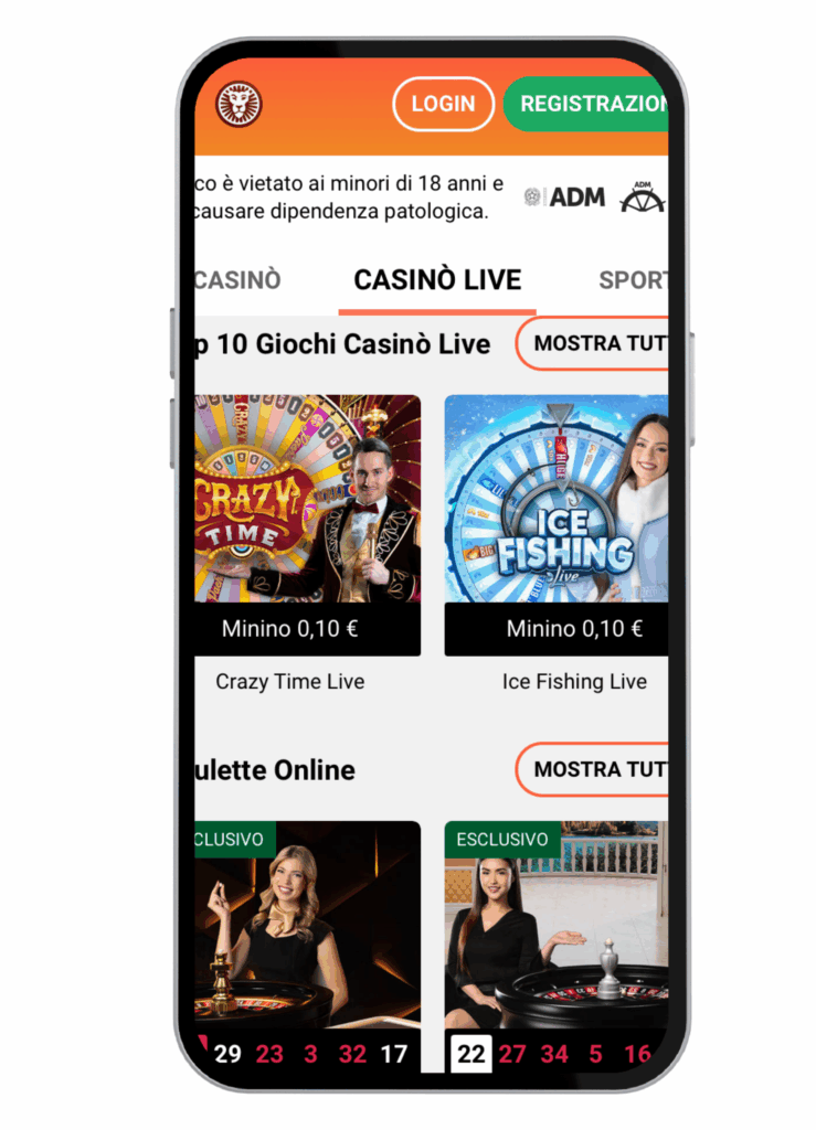 leovegas casino live