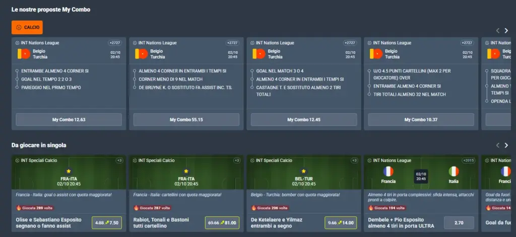 Lobby scommesse snai