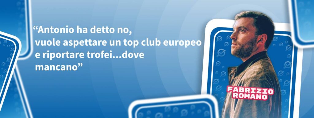 Fabrizio Romano su Antonio Conte