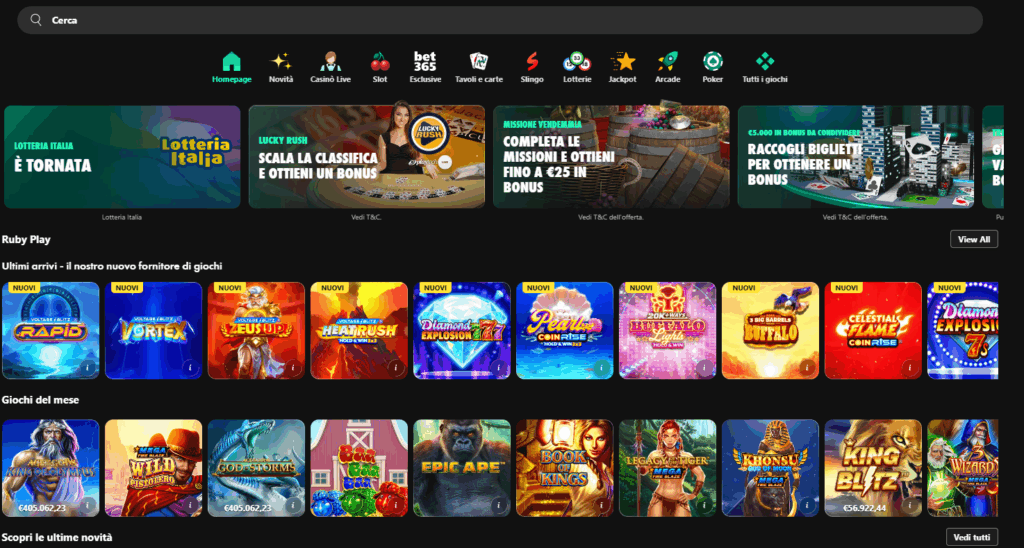 Sito di bet365 casin&ograve;